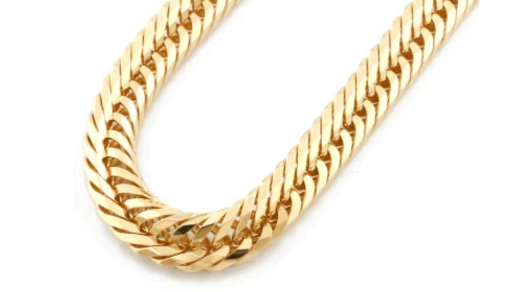 喜平ネックレス18K50g50cm 12面トリプル